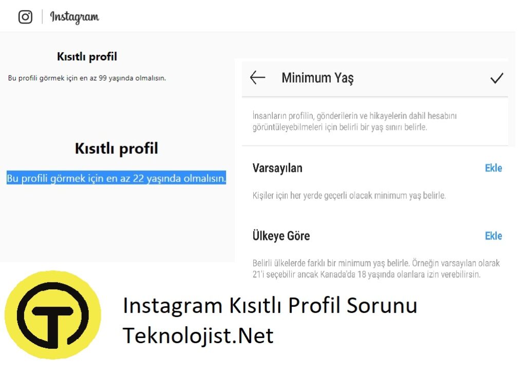 Instagram Kısıtlı Profil Sorunu