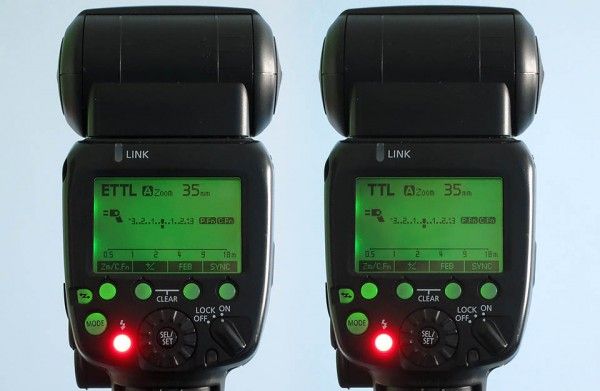 Canon E-TTL ve TTL