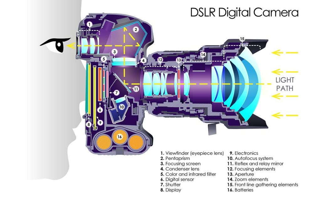 DSLR Kamera Nasıl Çalışır?