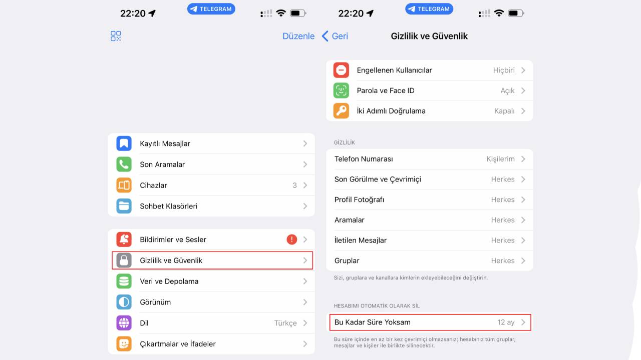 Telegram Hesap Silme Rehberi (2024) 6 telegram hesap silme nasil yapilir